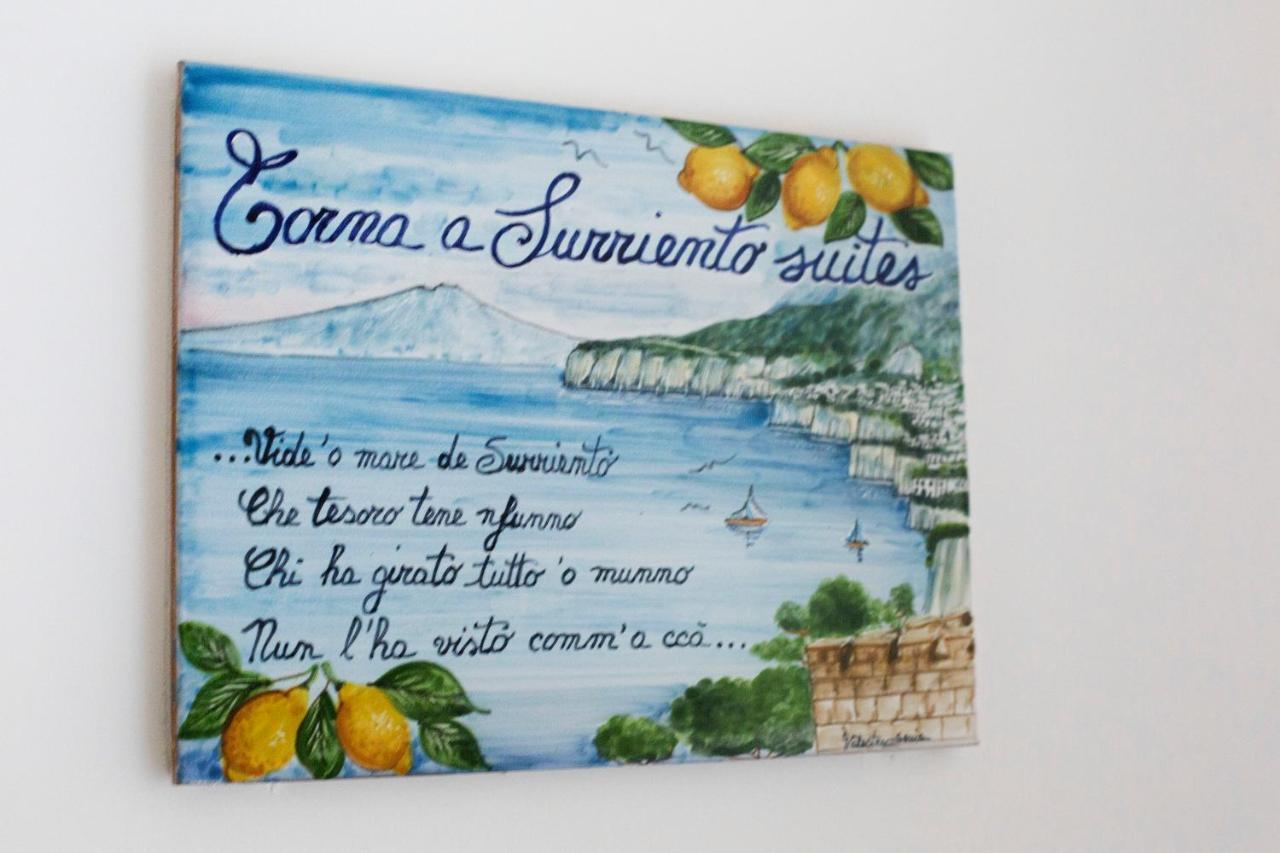 Torna A Surriento Suites Sorrento Exteriör bild
